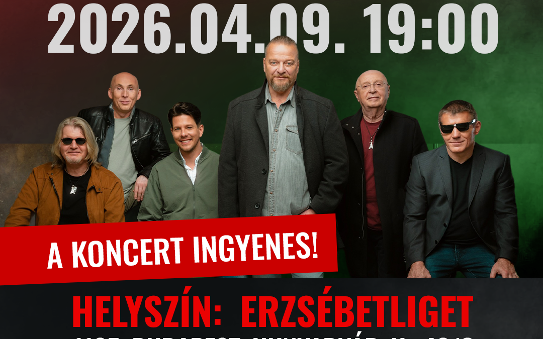 Ismerős Arcok koncert az Erzsébetligetben!